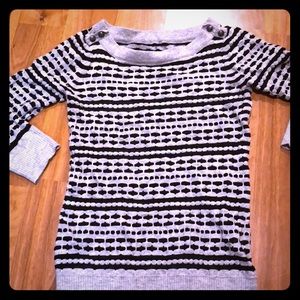 Armani exchange 3/4 length sleeve sweater